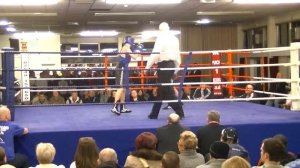 Ronny Rasmussen, Haslev ABK vs Lewis Hughes, Romford ABC  1-3 omgange