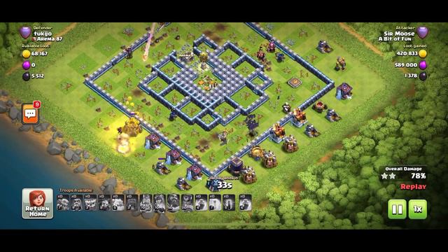 CHILLY YETI AT TH13 = WOW!!! Town Hall 13 Attack Strategy 2020 - Clash of Clans смотреть онлайн