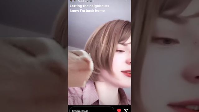 Ella Freya [Ashley Graham] singing Complicated by Avril Lavigne in her my day in IG (Short Cover)