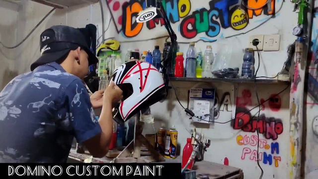 repaint helm custom ala" arai basik ninja ijo jdi ala" arai motif nakano star смотреть онлайн
