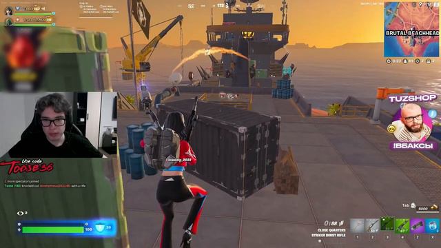 TOOSE И ИВАН ЗОЛО ИГРАЮТ ДУО РАНКЕД В ФОРТНАЙТ! ТУЗ ФАНИТСЯ В ЗИРО БИЛДЕ FORTNITE 5 ГЛАВА 4 СЕЗОН