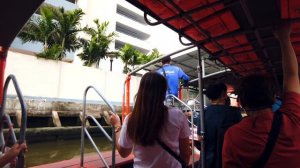 KHLONG SAEN SAEP EXPRESS BOAT TOUR / Pratunam Pier to Asoke Pier & MRT metro mall