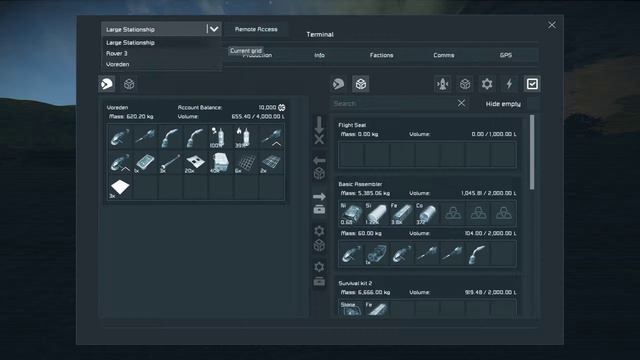 Space Engineers remote mining смотреть онлайн
