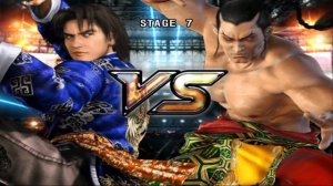 Tekken 5 | Lei | Story Mode Pcsx2 Wide-screen 3x Gameplay.