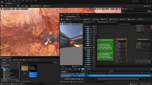 79. Creating Fire Fluid Simulation