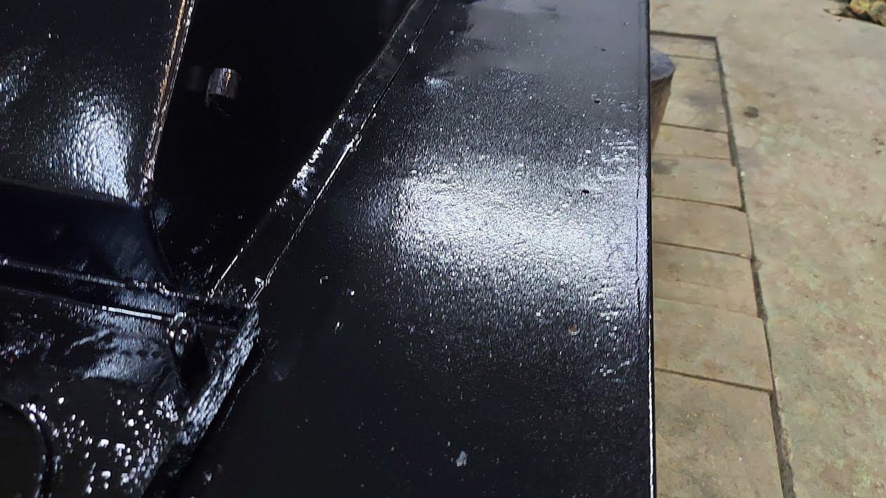 Подготовка снегохода буран к сезону(покраска рамы) смотреть онлайн