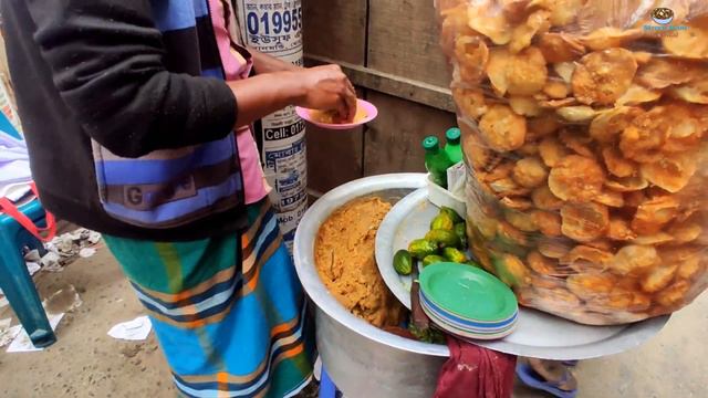 Masala special bhel puri pani puri street food recipe | Bangladeshi popular jhal bhel puri recipe