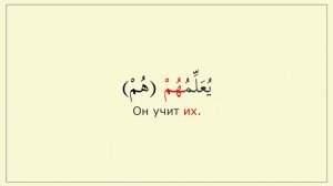 Конструкция (يعلّمكم الله)