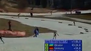 2008 02 24 Биатлон Чемпионат Европы 2008 Эстафета Женщины Нове Место