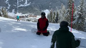 23. Короткие повороты. Тренировка связок. Карвинг. Сноуборд. Илья Косяченко