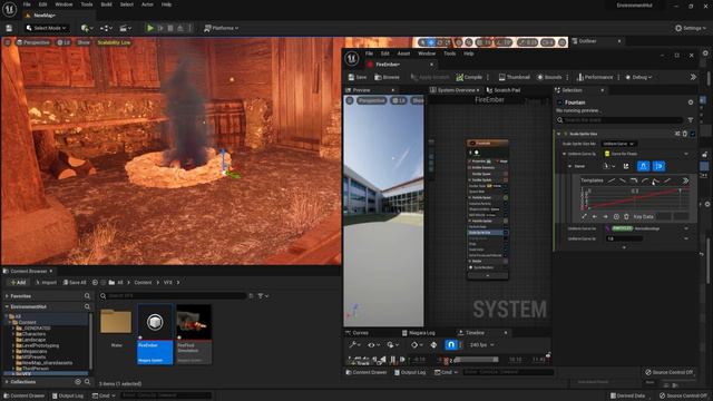 82. Setting Up Fire Ember Niagara Particles