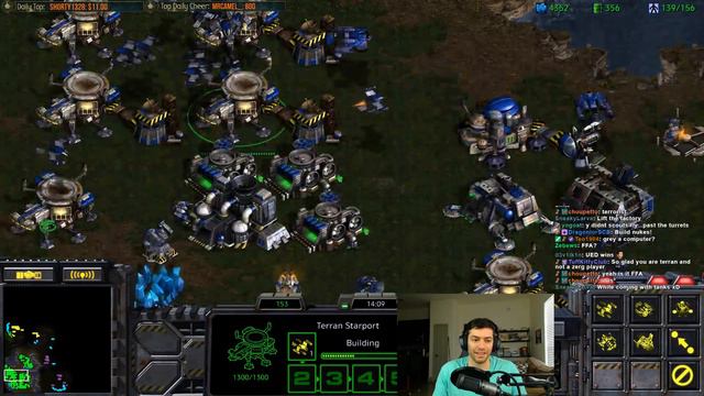 Starcraft - PARTY - 8 Man FFA - Big Game Hunters смотреть онлайн