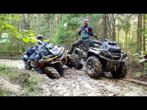 Can-Am Brp Outlander 1000 VS STELS GUEPARD 800 промо