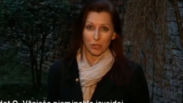 Zane Daudziņa aicina ziedot O.Vācieša piemineklim смотреть онлайн