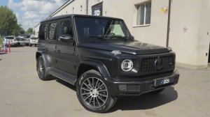 Бронирование кузова Mercedes Benz G 400D матовой полиуретановой плёнкой и многое другое