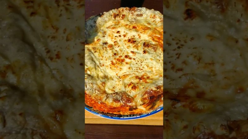 МЯСНОЙ пирог без ТЕСТА. Палочка Выручалочка.  #рецепт