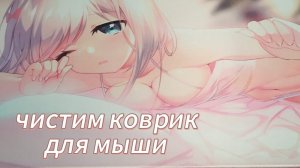 ЧИСТИМ КОВРИК ДЛЯ МЫШИ. ПОДРОБНЫЙ ГАЙД ДЛЯ ЧАЙНИКОВ.
