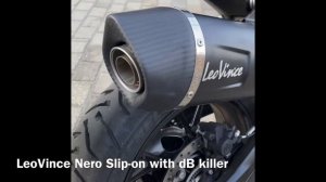 BMW F 750 GS 2023 глушитель LeoVince Nero