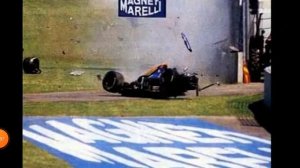 ACIDENTE QUE MATOU ROLAND RATZEMBERG!! IMOLA 1994