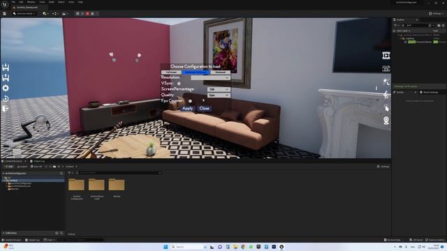 Unreal Engine 5 Archviz Configurator Overview