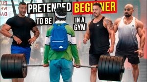 Elite Powerlifter Pretended to be a BEGINNER #12 | Anatoly GYM PRANK