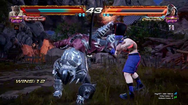 Tekken 7 | ZeeThanos (Armor King) VS King of Zafina (Steve) |Rank Match| смотреть онлайн