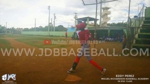 Eddy Perez SS 2022 Class From (Miguel Richardson Baseball Academy)