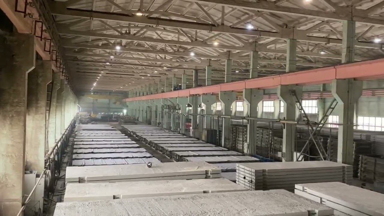 Цех по производству дорожных плит