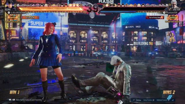 Reina got her promotion (TEKKEN 8 Ranked) смотреть онлайн