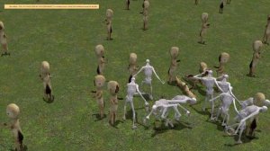 OLD SCP-096 VS 100 SCP-173!!! Garrys Mod Sandbox