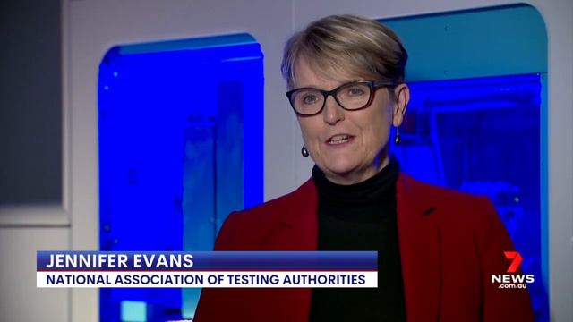 NATA CEO Jennifer Evans speaking to 7NEWS Sydney about COVID19 Accredited Labs