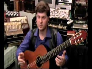 Sergey Gavrilov (guitar) plays "Argentinean folk melody" arranged by Maria Luisa Anido González