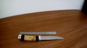 Нож Лиса из хирургической стали 100Х13М. Златоуст