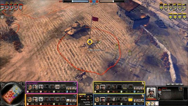 [CoH2][2v2] Propagandacast #723 [OKW]Rens/Geforce vs [US]Depulsor/Woodstock смотреть онлайн