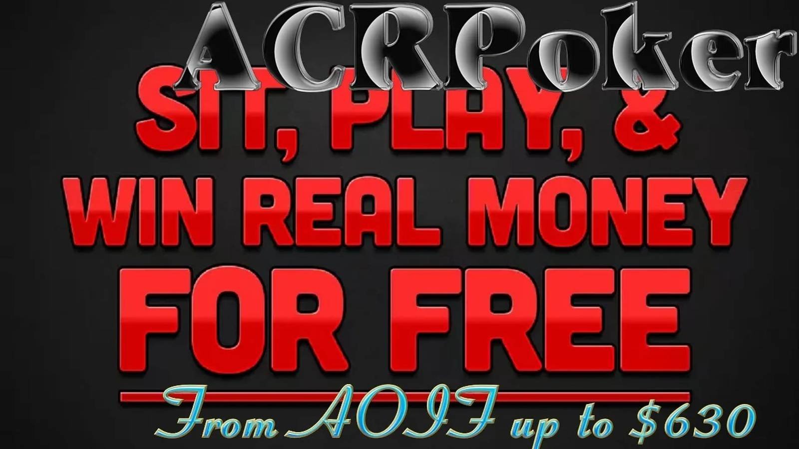 ACRpoker с AOIF до 630$