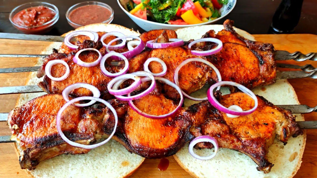 Вкусный АРМЯНСКИЙ ШАШЛЫК. Как ЗАМАРИНОВАТЬ и приготовить шашлык из свинины. #армянскаякухня #шашлык