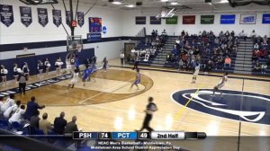 #pshbgmbb DBC Behind The Head Pass Against Penn College