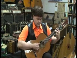 Сергей Гаврилов (гитара) играет свою пьесу "Босса нова"