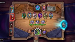 HearthStone! Heroes of Warcraft. Поля сражений. Драконы 20000+ статов за ход!