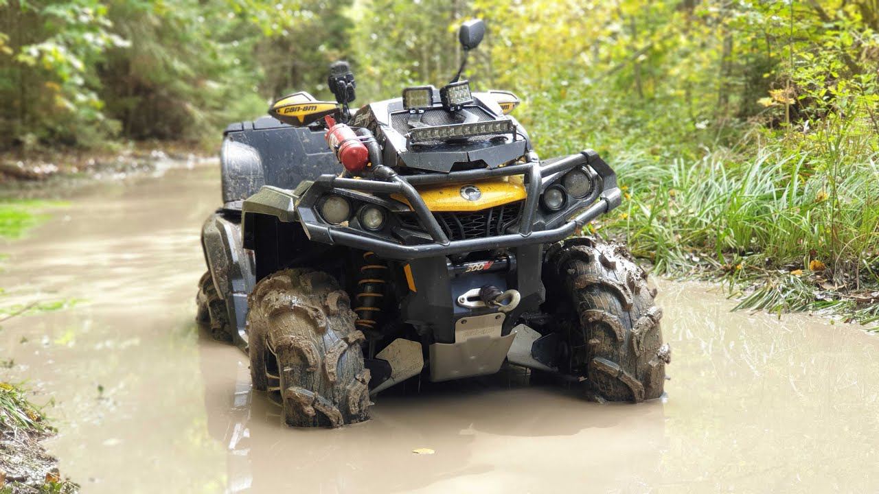 Про пневмоподвеску на Can-Am Brp Outlander 1000 XMR чем она так хороша?!