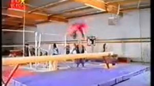 Amy Jo Johnson (Kim) Gymnastics