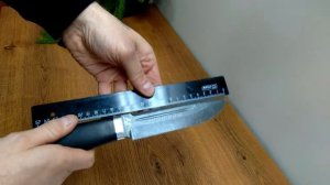 Нож Селигер, сталь 110Х18М-ШД, рукоять граб, обработка клинка