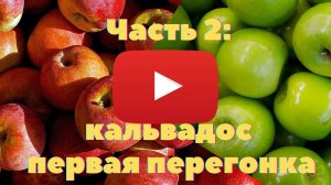Часть 2 Кальвадос первая перегонка