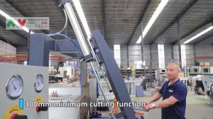 Ranling LJZ2-CNC Двухсторонний торцовочный станок с ЧПУ для алюминиевых профилей