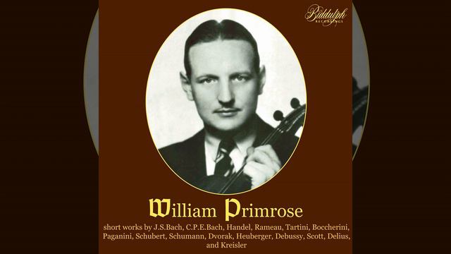 Solfeggietto in C Minor, Wq. 117 No. 2 (Arr. W. Primrose for Viola & Piano) смотреть онлайн