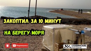 Взял эту КОПТИЛЬНЮ с собой на море. Электростатическое копчение.