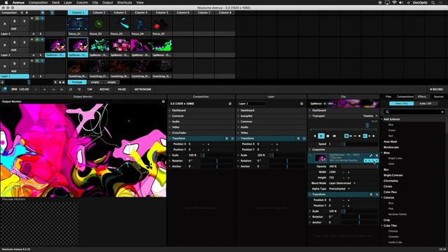 Resolume Video Training 3.3 RGBA Additive Subtractive