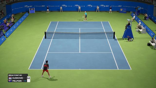 Novak Djokovic vs John Millman - AO International Tennis - PS4 Gameplay смотреть онлайн