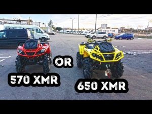 BRP 650XMR или BRP 570 XMR Какой выбрать?