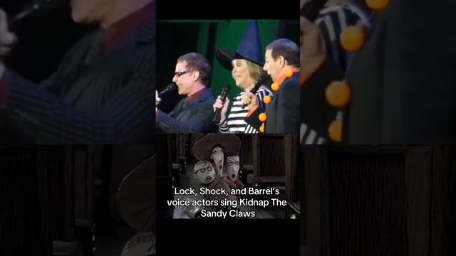 Kidnap The Sandy Claws (LIVE) Performed By The Voice Actors Of Lock, Shock, And Barrel